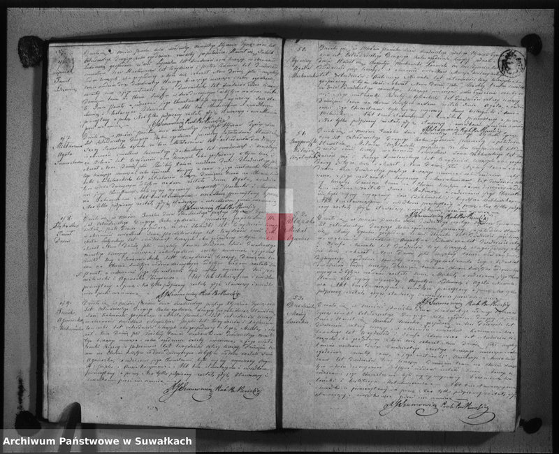 Obraz 9 z jednostki "Księga duplikat urodzonych, zaślubionych i umarłych w parafii puńskiey roku 1842"