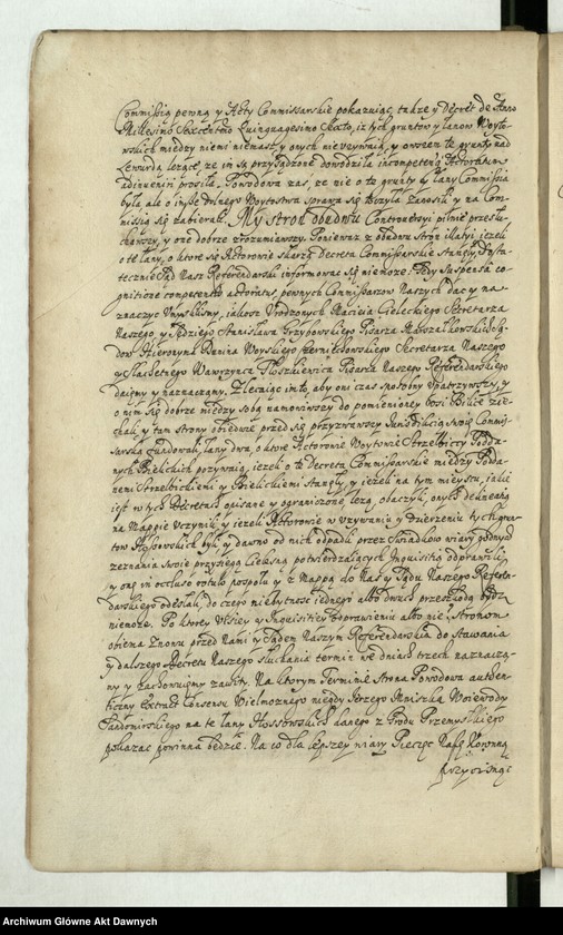 image.from.unit.number ""Akta i dekreta sądów J. K. M. referendarskich za panowania Jana Kazimierza - - króla polskiego - - Za urzędu Andrzeja z Olszowej Olszowskiego dziekana krakowskiego, proboszcza poznańskiego, gnieźnieńskiego, warszawskiego kanonika, a po tym nominata biskupa chełmińskiego, referendarza koronnego. Annorum 1660 et 1661"."