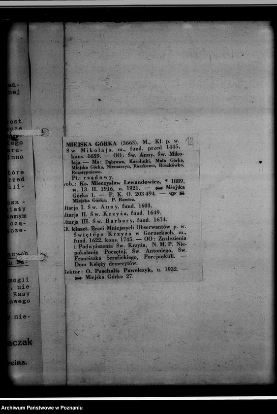 Obraz 15 z jednostki "Bücherverzeichnis [kościelne księgi wyznań: ewangelickiego i katolickiego z powiatu rawickiego]"