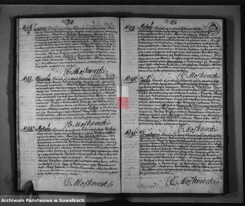 image.from.unit.number "Akta Duplikat zwana Urodzonych, Zaślubionych i Zmarłych Parafii Filipowskiej na rok 1862"