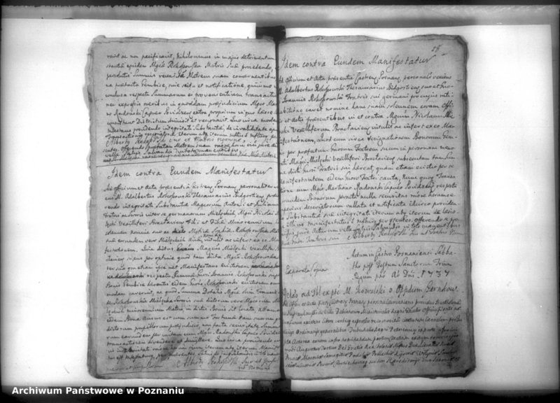 Obraz 20 z jednostki "Relationes [protocollon]"