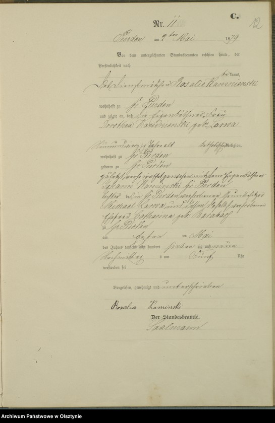 image.from.unit.number "Sterbe-Haupt-Register Nr 1 - 38"