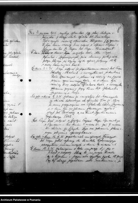 Obraz 12 z jednostki "Sprawozdania miesięczne, kwartalne, roczne- między innymi z bezrobocia- oraz korespondencja koła Środa- zaproszenia, pisma o skreślenia z listy członków: powiadomienia o zarobkach"