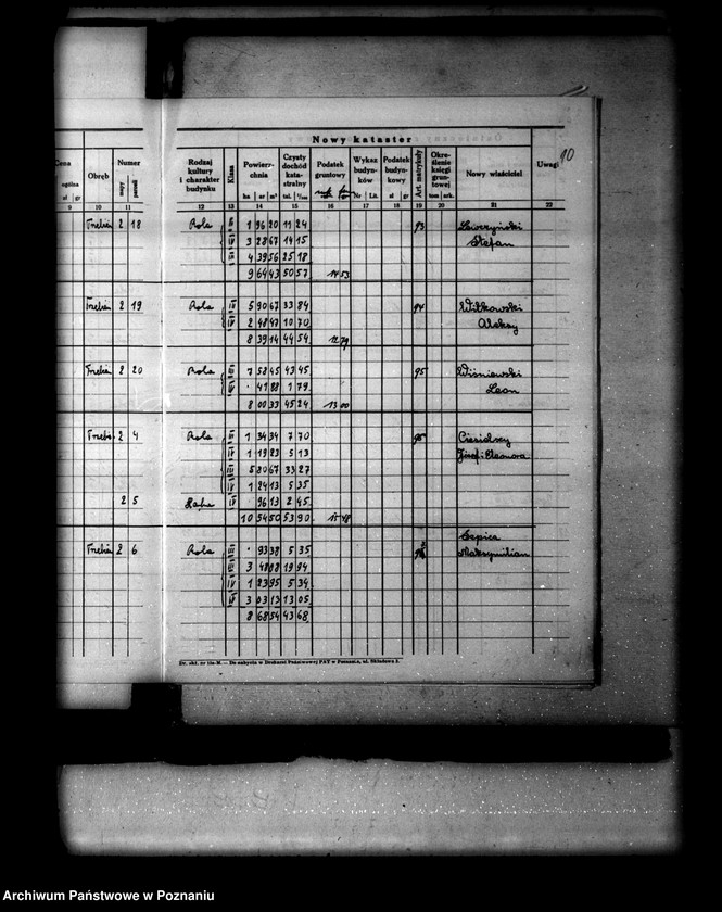 Obraz 14 z jednostki "Ostateczny rejestr pomiarowy gromady Mirowice powiatu bydgoskiego"
