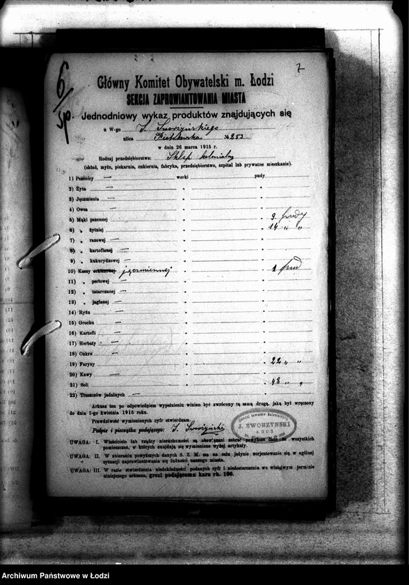 Obraz 10 z jednostki "Jednodniowy spis żywności"