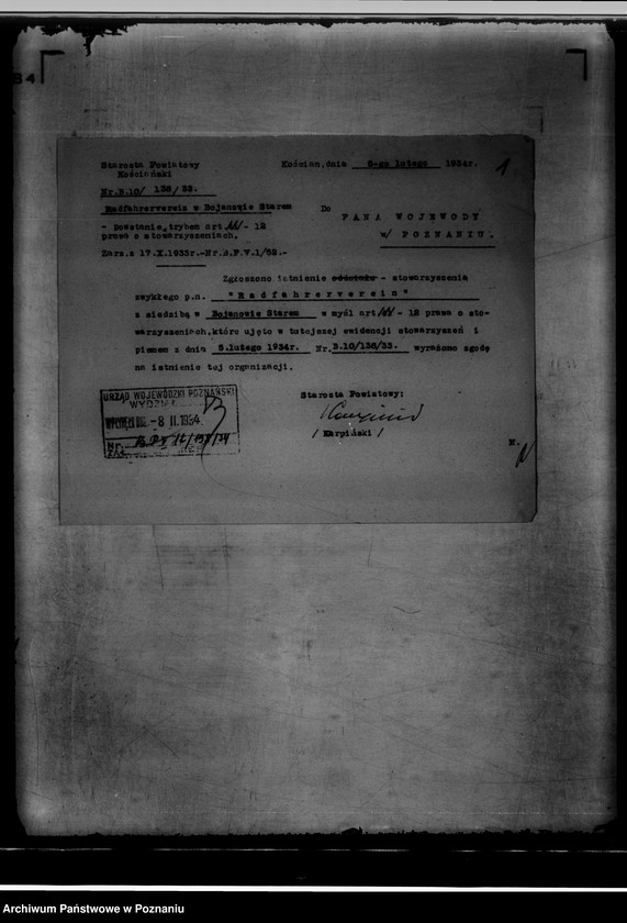 Obraz 5 z jednostki "/Towarzystwa Cyklistów, zgłoszenia działalności/"