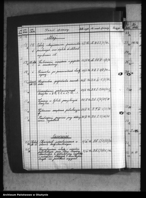 image.from.unit.number "Zarządzenia i okólniki wydziałów Budżetowo- Gospodarczego i Wojskowego"