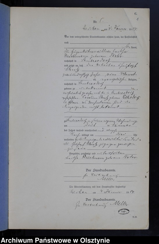 image.from.unit.number "Sterbe-Neben-Register Nr 1 - 53"