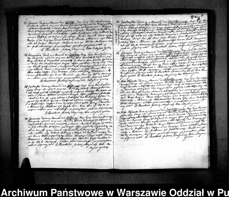image.from.unit.number "Akta urodzeń, małżeństw i zgonów"