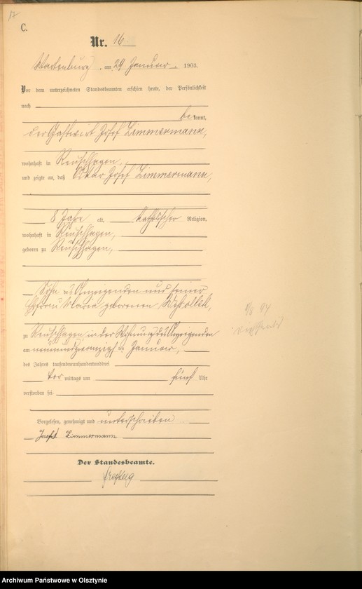 image.from.unit.number "Sterbe-Haupt-Register Nr 1 - 134"