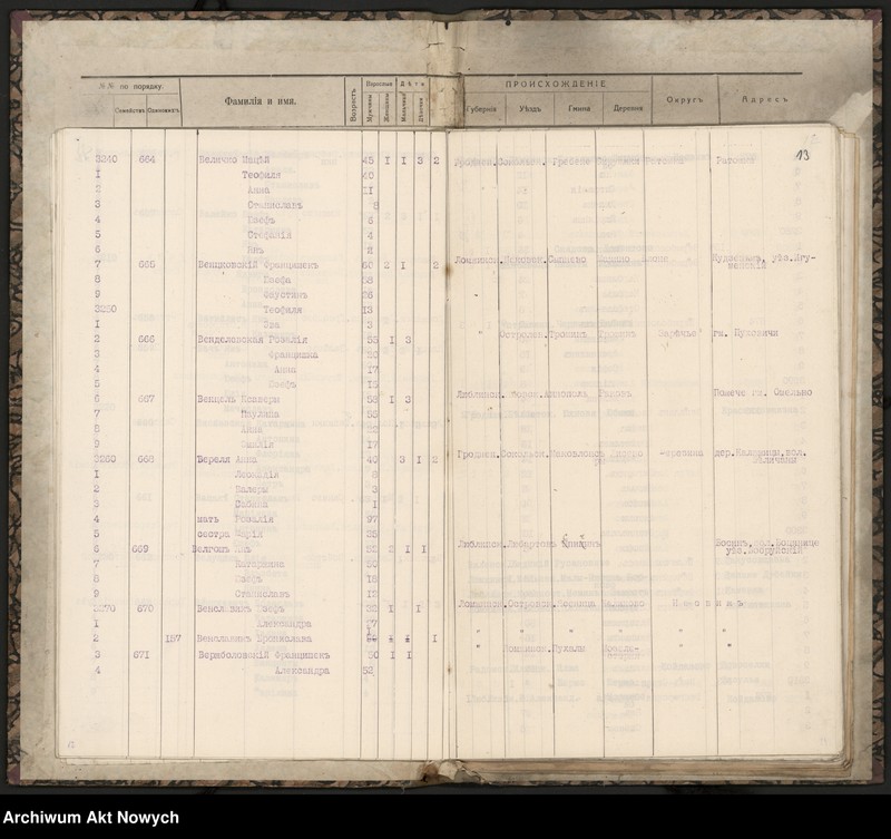 image.from.unit.number "Spis wysiedlonych. Litera W."