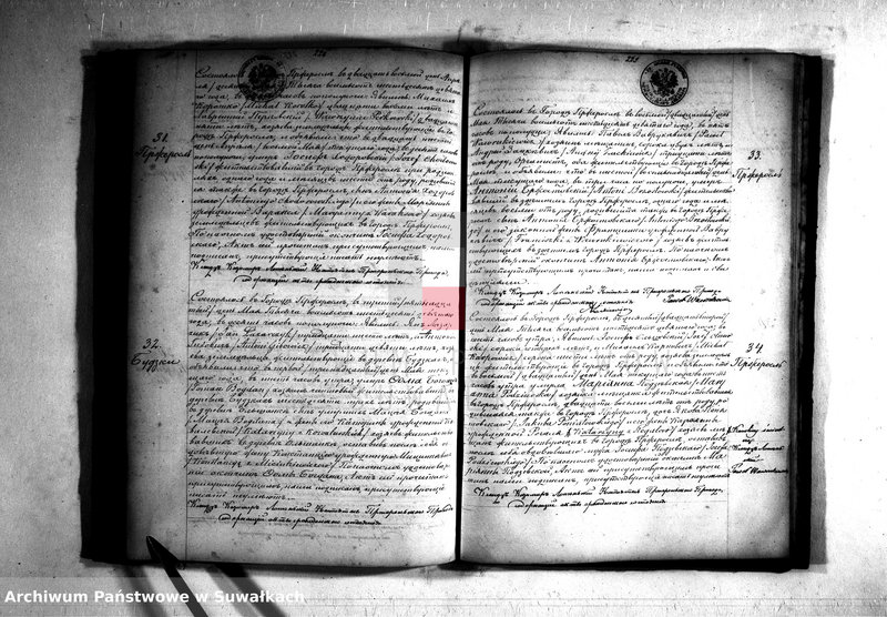 Obraz 20 z jednostki "Kniga nazyvaemyja Duplikat dlja vpisyvanija Aktov o roždenii brakosočetanij i smerti Pržerosl