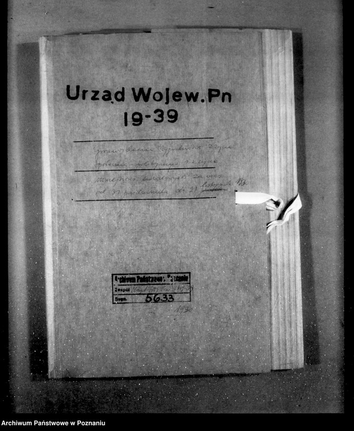 Obraz 4 z jednostki "Sprawozdania tygodniowe z życia społeczno-politycznego i z życia mniejszości narodowych za okres od 31 października do 27 listopada 1930 r."