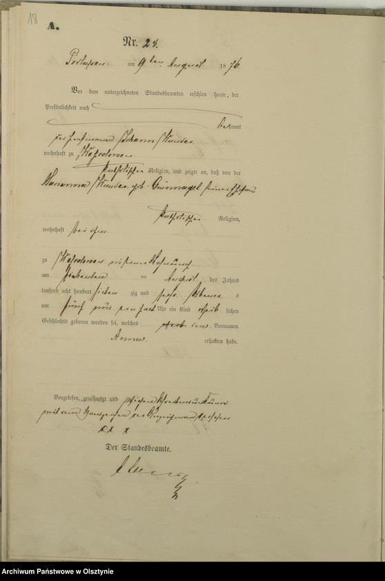 image.from.unit.number "Geburts-Haupt-Register Nr 11 - 53"