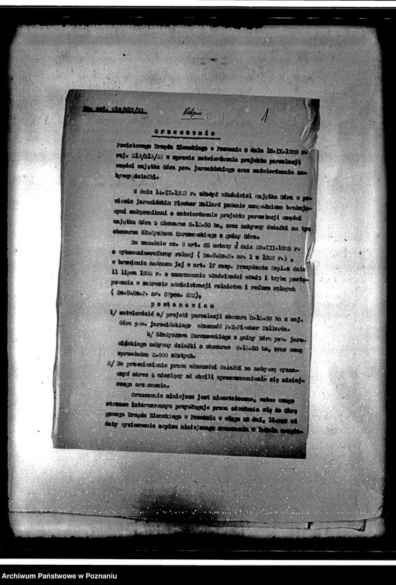 image.from.unit.number "Parcelacja prywatna majątku Góra-Parzęczew powiat jarociński"