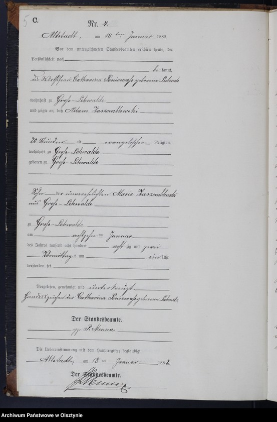 image.from.unit.number "Sterbe-Neben-Register Nr 1 - 80"