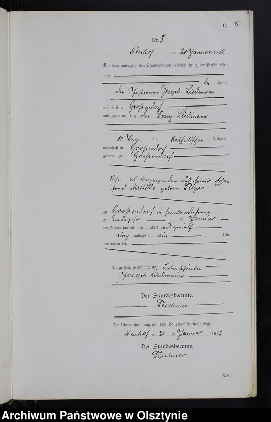 image.from.unit.number "Sterbe -Neben-Register Nr 1-68"