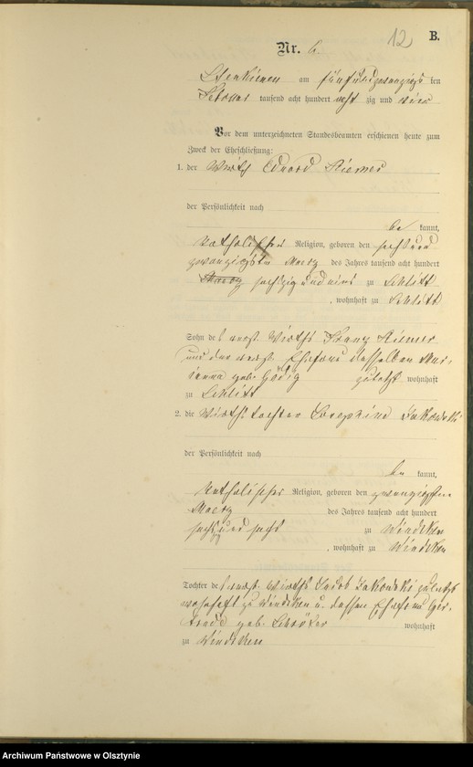 image.from.unit.number "Heiraths-Haupt-Register Nr 1 - 17"