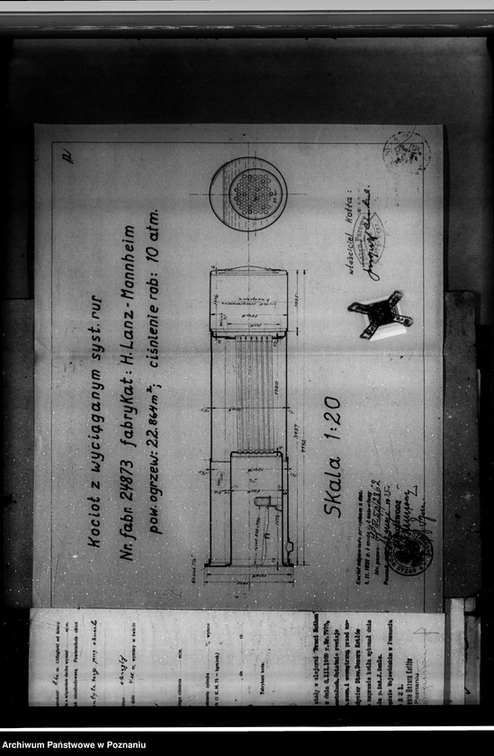 Obraz 16 z jednostki "Młyn parowy Leona Siudziaka i Ciastowskiego w Buku, pow. nowotomyski nr woj. kotła 2862"