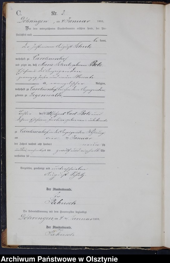 image.from.unit.number "Sterbe-Neben-Register Nr 1 - 65"