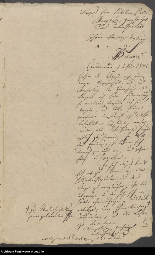 Obraz 12 z jednostki "[Akta in Sachen des bürgerlichen Schmiedts Kahlmann gegen den Juden Hirsch Löwenheim]"