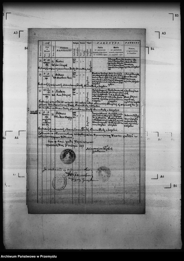 image.from.unit.number "[Kopie ksiąg metrykalnych parafii Żegiestów z filią Zubrzyk (dekanat Muszyna)]"