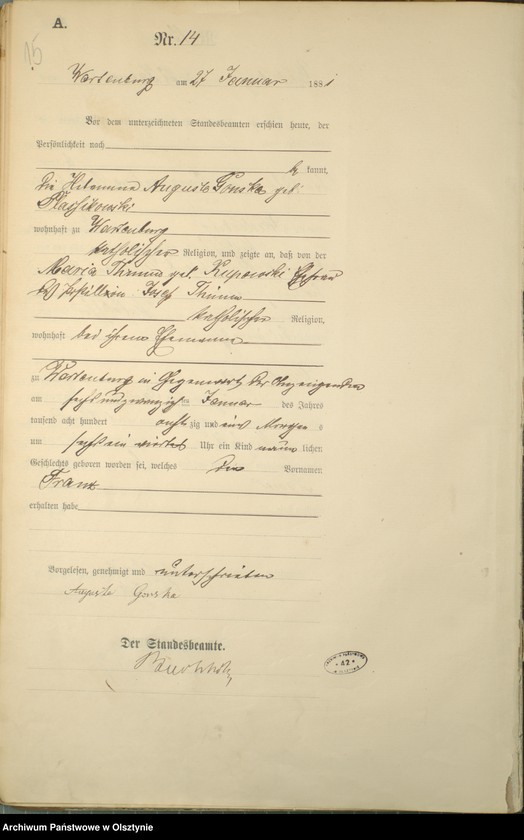 image.from.unit.number "Geburts-Haupt-Register Nr 1 - 174"