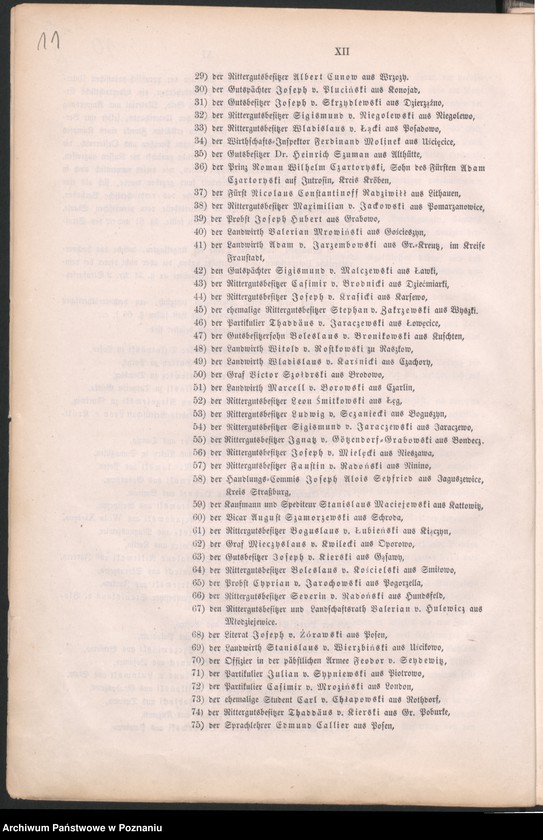 Obraz 15 z jednostki "Anklage - Schrift im Polenprozess 1864"