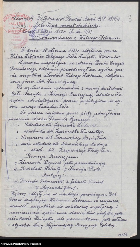 Obraz 6 z jednostki "Lipa, powiat Chodzież - akta koła."