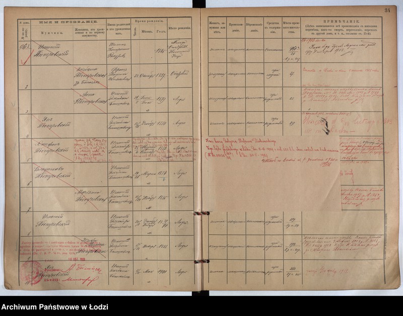 image.from.unit.number "[Księga ludności stałej m. Łodzi guberni piotrkowskiej nr domu 961z-961h]"
