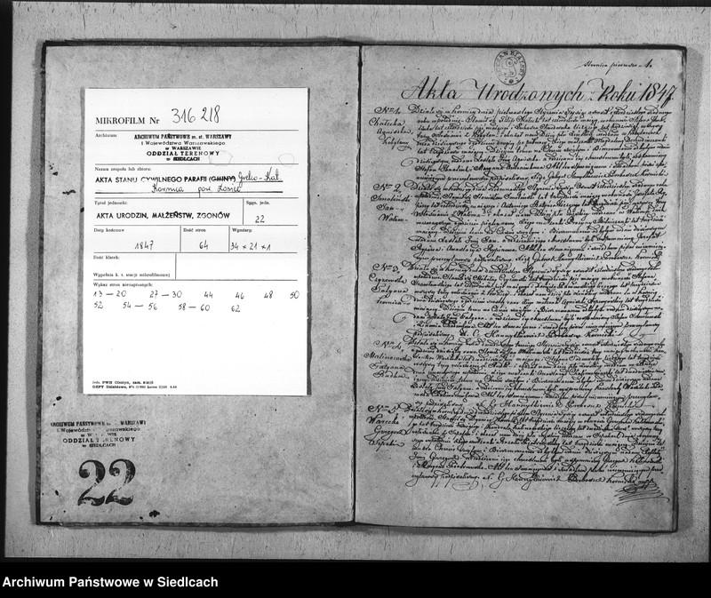 image.from.unit.number "Akta urodzin, małżeństw, zgonów"