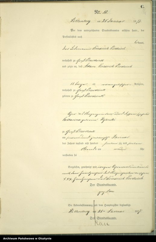 image.from.unit.number "Sterbe-Neben-Register Nr 1 - 156"