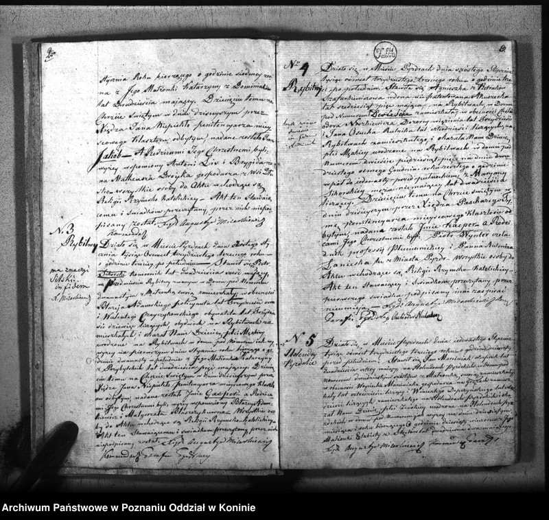 image.from.unit.number "Księga urodzeń, małżeństw i zejścia"