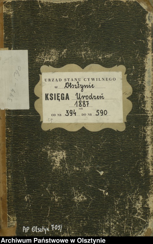 image.from.unit.number "Geburts-Haupt-Register Tom II,Nr 394 -590"