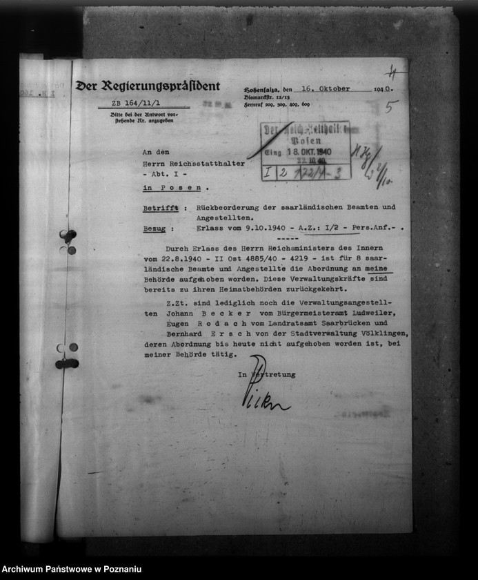 Obraz 9 z jednostki "Abordnungen der Angestellten des öffentlichen Dienstes"