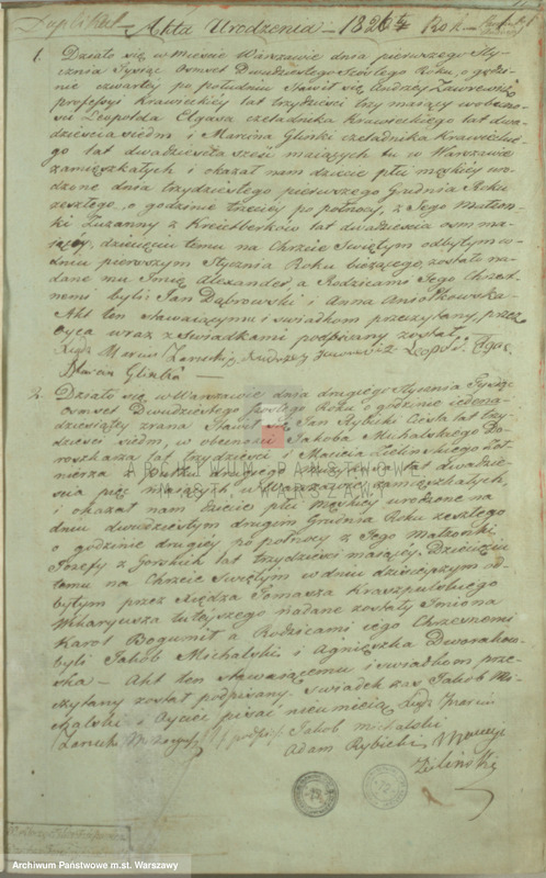 image.from.team "Akta stanu cywilnego parafii rzymskokatolickiej św. Andrzeja w Warszawie"