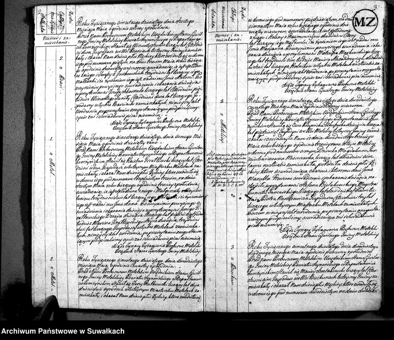 image.from.unit.number "Akta Urodzenia Urzędnika Stanu Cywilnego Gminy Metelskiey Powiatu Seyneńskiego Departamentu Łomżyńskiego od 1-go Maia Tysiąc osiemnastego dziesiątego Roku aż do 1-go Stycznia Roku Tysiąc osimset dwunastego"