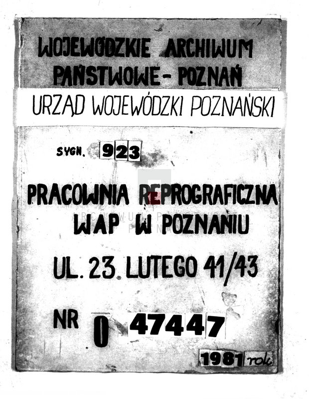Obraz 1 z jednostki "Stowarzyszenie Restauratorów na miasto Poznań i powiat"