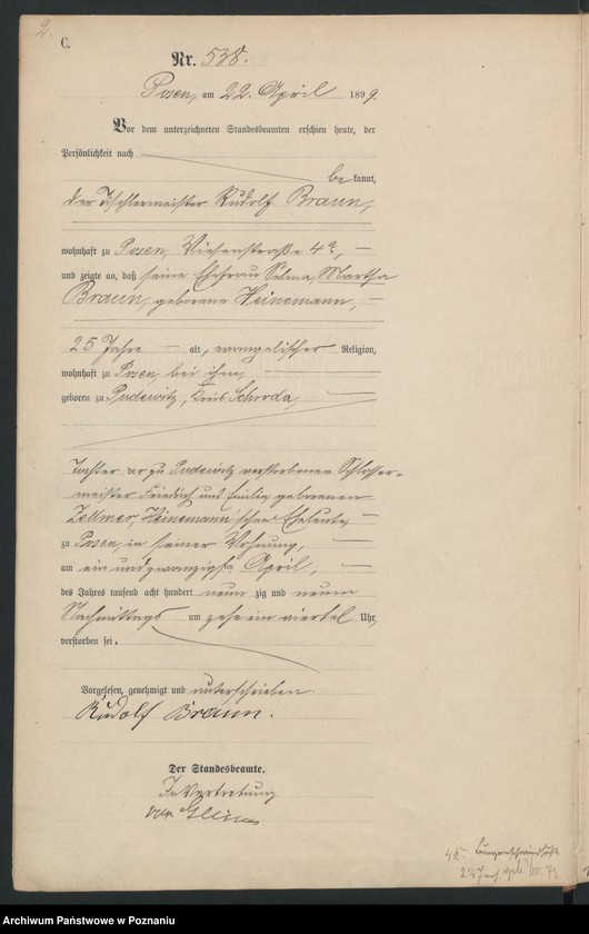 Obraz 5 z jednostki "Księga zgonów t. II"