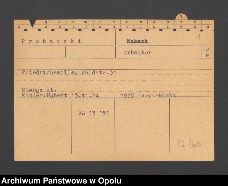 Obraz 3 z jednostki "[Prohatzki, zam. Friedrichswille]"