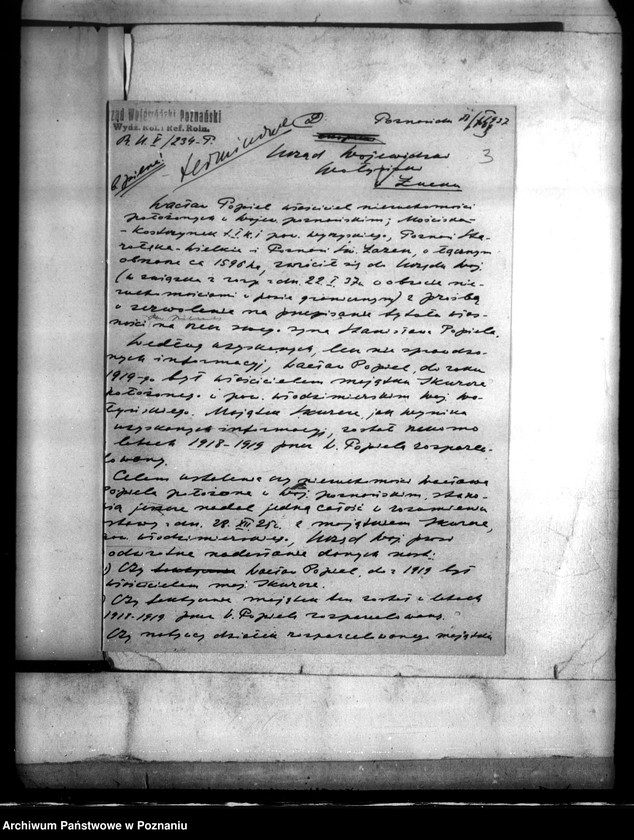 Obraz 7 z jednostki "Ustalenie podstawowych norm władania majątkiem Mościska powiat wyrzyskiego"