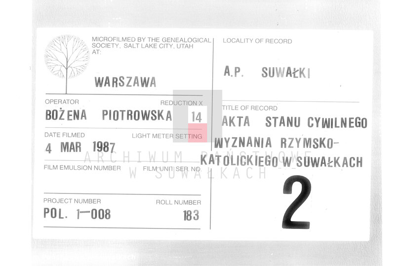 image.from.unit.number "[Anexy U.S.C. parafii suwalskiej wyznanie rzymsko-katolickie rok 1816]"