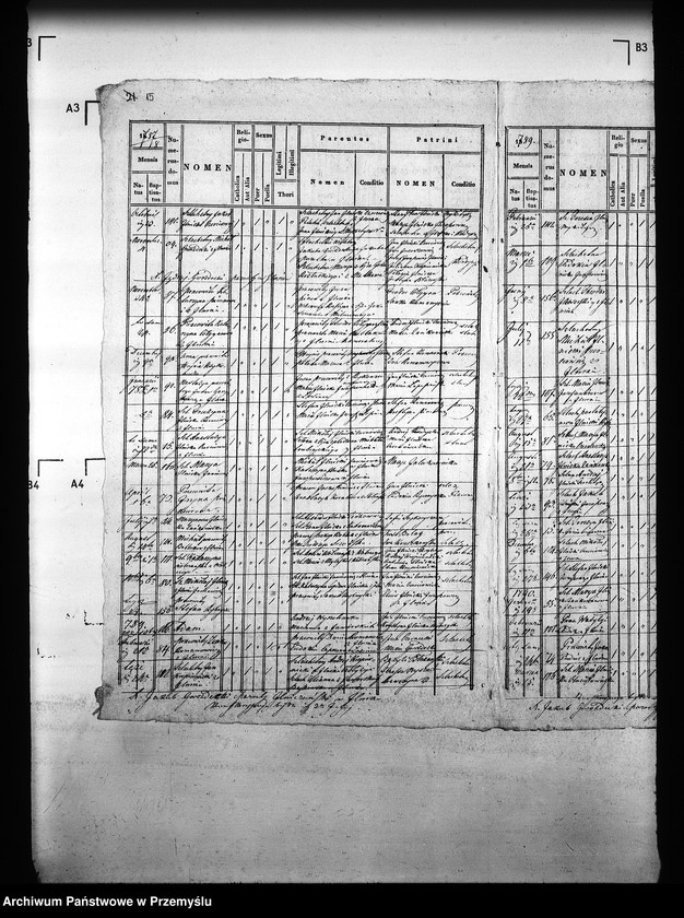 Obraz 20 z jednostki "[Kopie ksiąg metrykalnych parafii Ilnik (dekanat Turka)]"