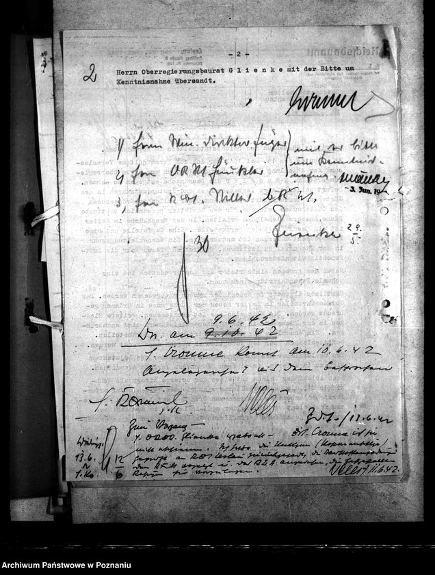 Obraz 6 z jednostki "Instandsetzungsarbeiten im Gästehaus des Gauleiters in Hermannsbad (Ciechocinek)"