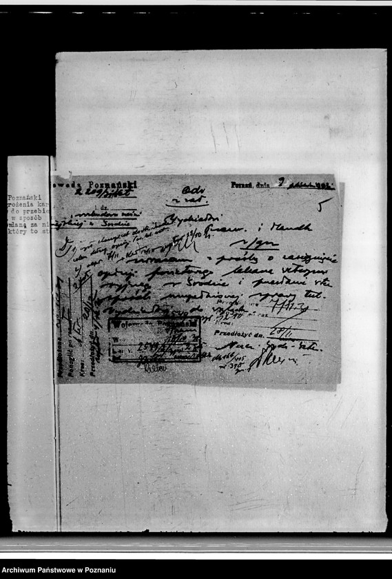 Obraz 9 z jednostki "Zatwierdzenie projektu przebudowy i rozbudowy Rzeźni Miejskiej w Środzie nr 478 własność Magistratu miasta Środy"