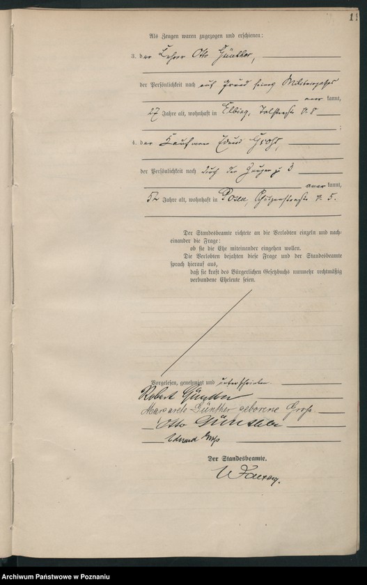 Obraz 12 z jednostki "Księga miejscowa małżeństw tom I [Rejestr główny małżeństw]"