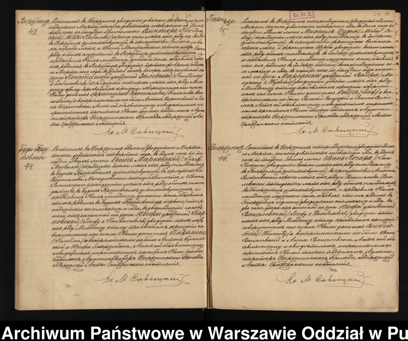 image.from.unit.number "Akta urodzeń, małżeństw, zgonów"