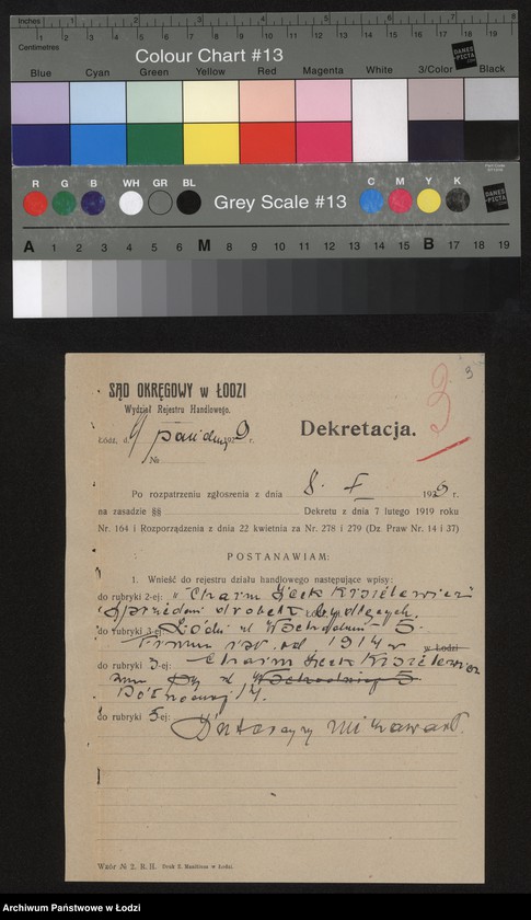 Obraz 5 z jednostki "Chaim Icek Kisielewicz – sprzedaż drobek bydlęcych"