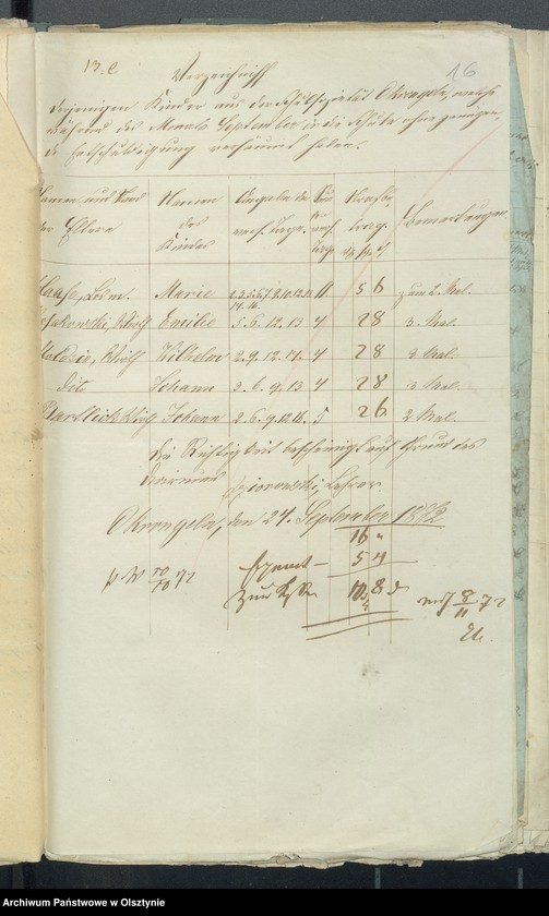 image.from.unit.number "Beläge zur Kirchspiels Schul-Kassen Rechnung"