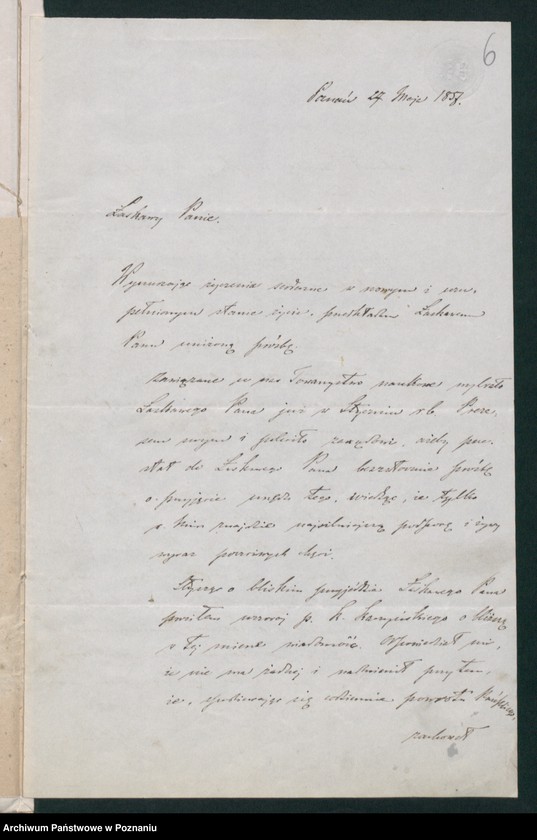 Obraz 11 z jednostki "A. betr. den Domsyndicus Leo Wegner"